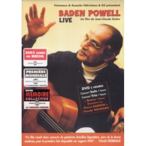 Baden Powell Live Dvd - Concert De Guitare Brésilienne
