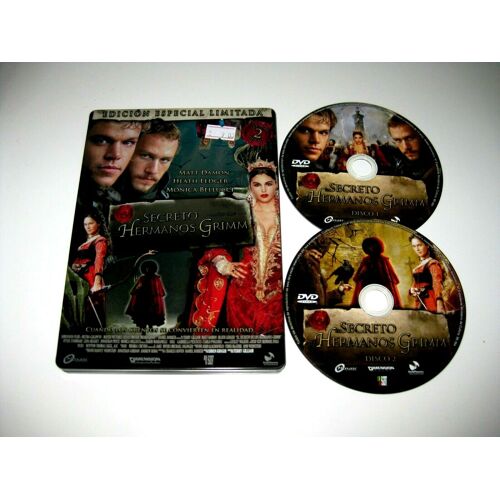 The Secret Of The Brothers Grimm - Matt Damon, Heath Ledger - Édition Métal 2 Dvd