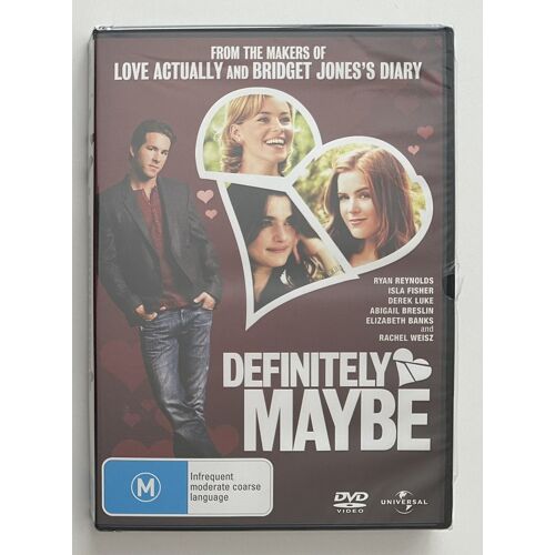 Definitely Maybe - Ryan Reynolds, Isla Fisher (2008) Dvd