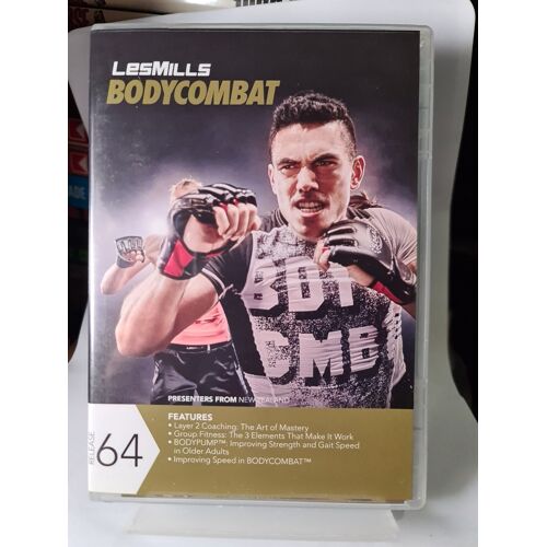 Dvd Les Mills Bodycombat 64 - Entraînement Arts Martiaux, Cd Et Livret Inclus