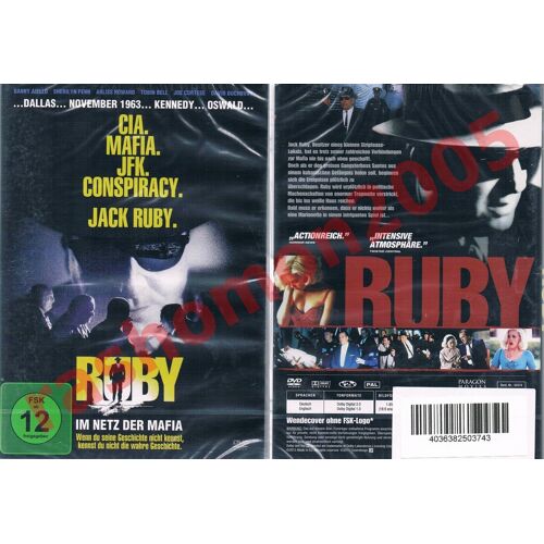 Jack Ruby Dvd (1992) Avec Danny Aiello, Sherilyn Fenn, David Duchovny