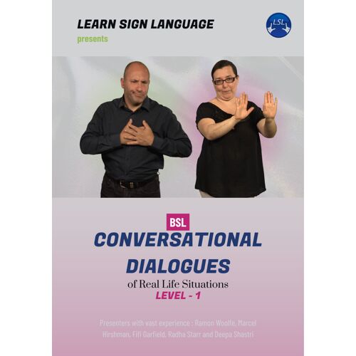 Bsl Level 1 Conversational Dialogues (2023) - Dvd