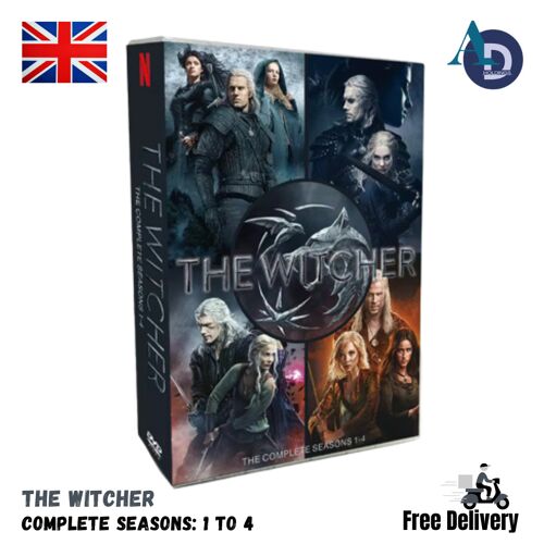 The Witcher - L'intégrale Des Saisons 1 À 4 - Coffret Dvd