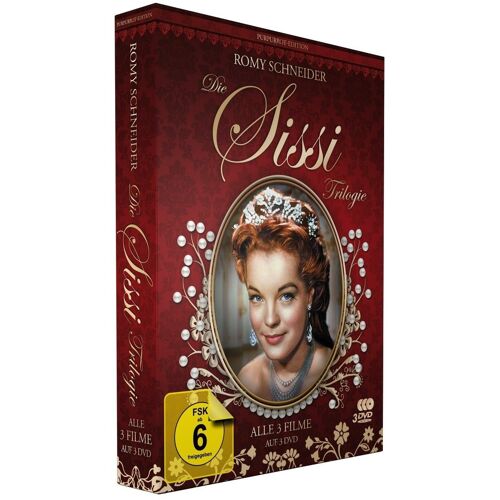Sissi Trilogie - Purpurrot-Edition - Filmjuwelen Dvd