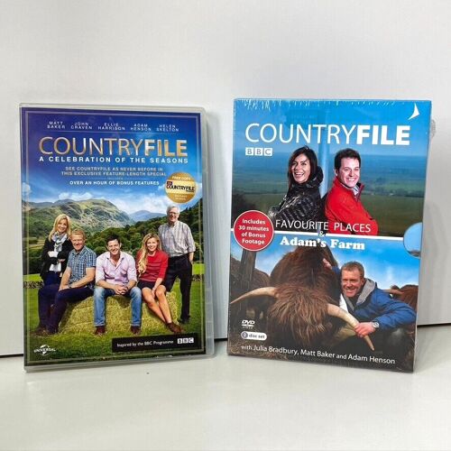 Countryfile 3 Bundle Favourite Places + Adam's Farm + Celebration - Dvd