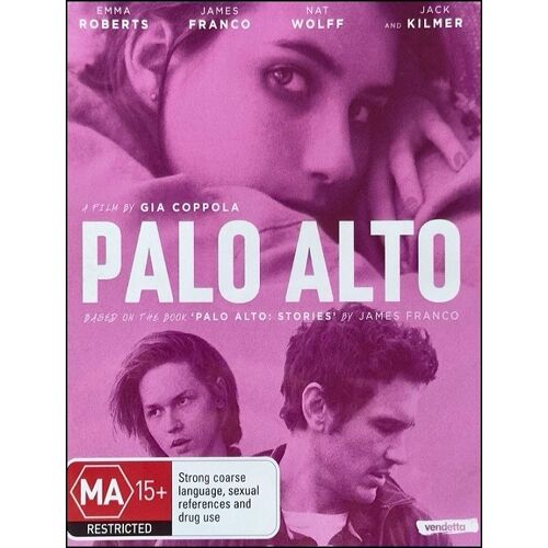 Palo Alto - Emma Roberts, James Franco, Nat Wolff, Jack Kilmer - Dvd