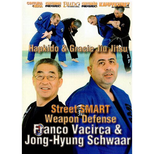 Gracie Jiu-Jitsu & Hapkido Weapon Defense - Franco Vacirca & Schwaar - Dvd