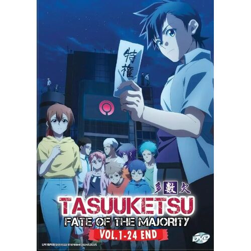 Anime Tasuketsu: Fate Of The Majority Vol.1-24 End - Dvd Complet
