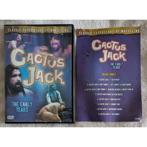 Cactus Jack The Early Years - Mick Foley (Wwe Ecw Wcw Wwf) Dvd