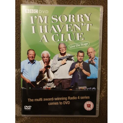 I'm Sorry I Haven't Got A Clue Live On Stage Tim Brooke Taylor Dvd