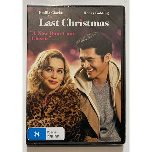 Last Christmas Film Emilia Clarke Henry Golding 4 Dvd