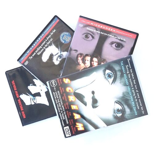 Scream Saga 1 - 4 Bundle Lot 1 2 3 4 Cult Dvd