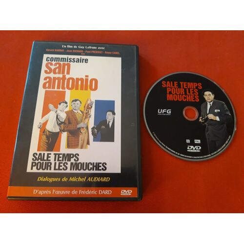 Commissioner San Antonio Sale Time For Flies - Lefranc, Audiard - Dvd