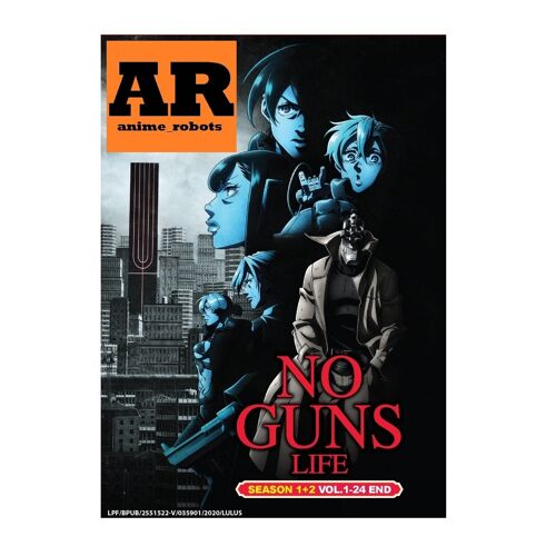 No Guns Life Saisons 1 & 2 (Épisodes 1-24) - Anime Dvd Doublé Anglais