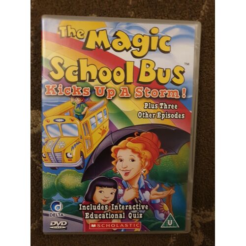 Dvd The Magic School Bus Kicks Up A Storm - 4 Épisodes Pour Enfants