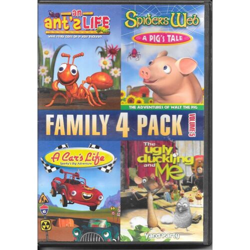 Family 4 Pack - Spider's Web / Car's Life - Dvd (2012)