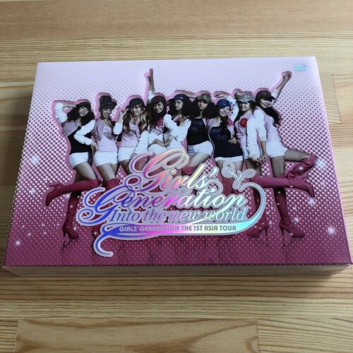 Snsd Girls Generation The 1st Asia Tour Into The World - 2 Dvd + Livre Photo