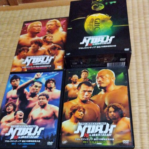 Dvd Pro Wrestling Noah 10th Anniversary Tournament Set Ddb