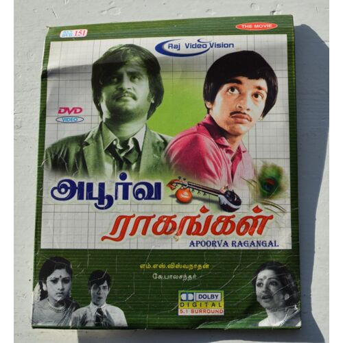 Apoorva Ragangal - Dvd Film Indien (Sans Sous-Titres)