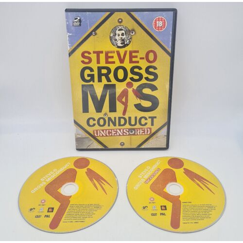 Steve-O - Gross Misconduct Uncensored Uk Rare - Dvd