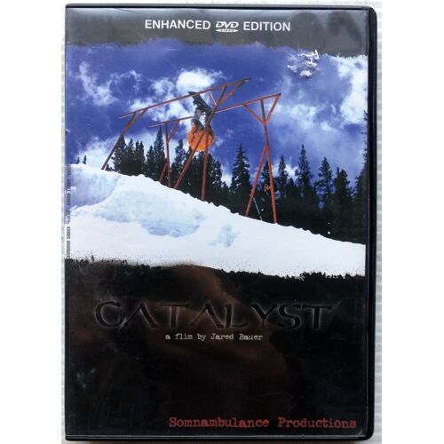 Dvd Catalyst A Film By Jared Bauer (2002) Snowboarding Mfg Usa