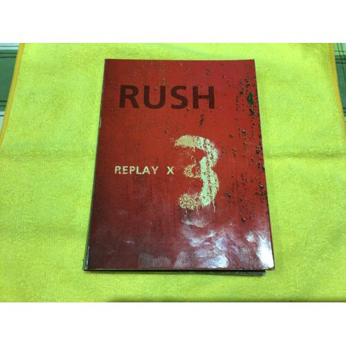 Rush Replay X 3 - Coffret Dvd
