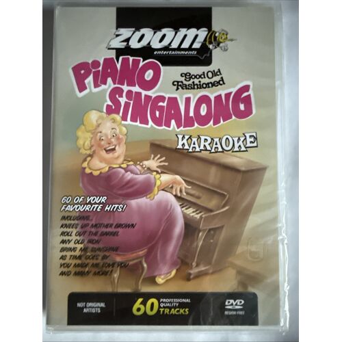 Zoom Karaoke: Piano Singalong 60 Songs (Nk57) Dvd