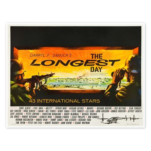 The Longest Day - Colourized - Dvd - John Wayne, Henry Fonda, Robert Mitchum