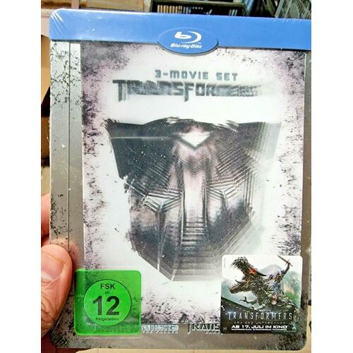 Transformers Trilogy Exclusive Limited Edition Lenticular Steelbook + Blu-Ray