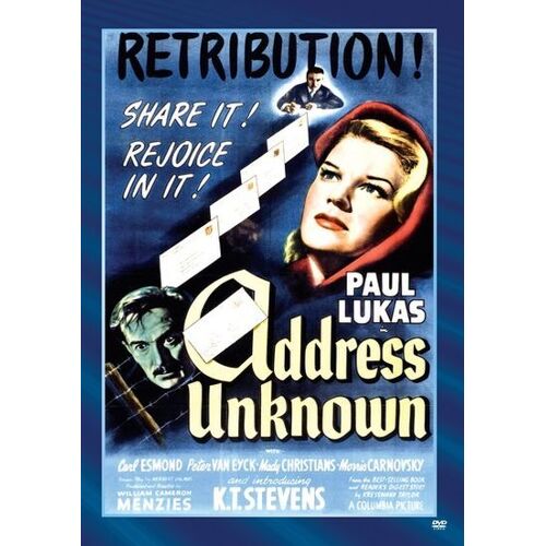 Dvd Address Unknown Avec Paul Lukas