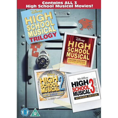 High School Musical 1-3 - Coffret 3 Dvd (2009) - Comédie Musicale Avec Zac Efron
