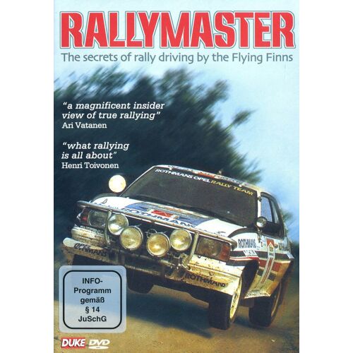 Rallymaster Dvd - Film De Course Automobile