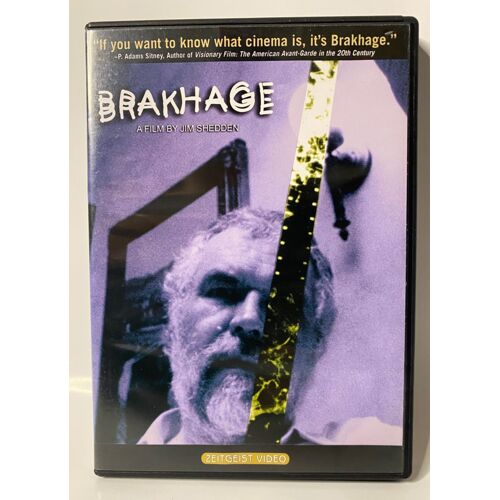 Brakhage Zeitgeist Video - Dvd Documentaire Art Cinéma Expérimental