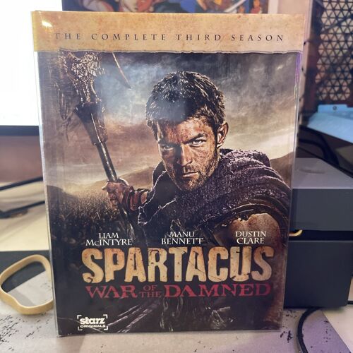 Spartacus War Of The Damned Season 3 Dvd (2013)