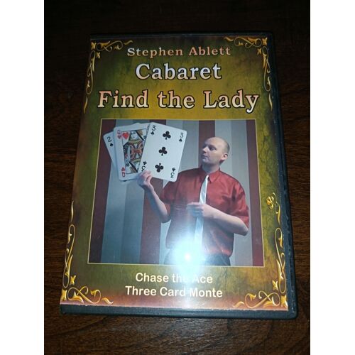 Stephen Ablett Cabaret Find The Lady - Dvd