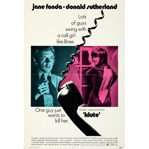 Klute (1971) - Thriller Criminel - Jane Fonda, Donald Sutherland - Dvd