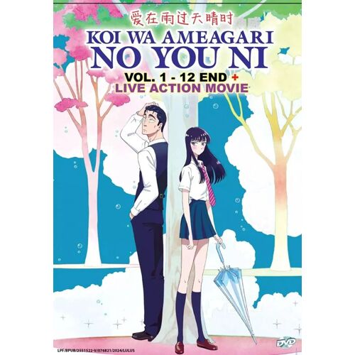 Anime Koi Wa Ameagari No You Ni Vol.1-12 End + Live Action - Dvd