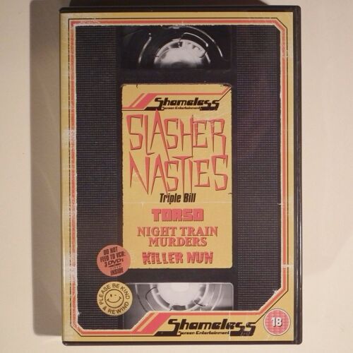 Shameless Slasher Nasties (3 Set) Dvd (2011)