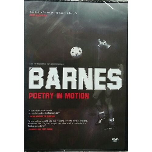 Barnes - Poetry In Motion Dvd