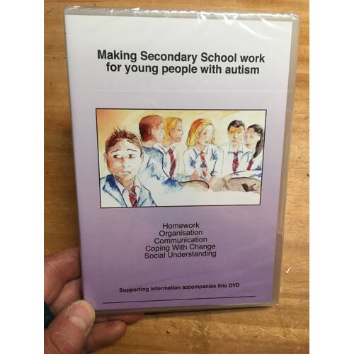 Dvd : Making Secondary School Work For Children With Autism (Uk) Aspergers + Seale