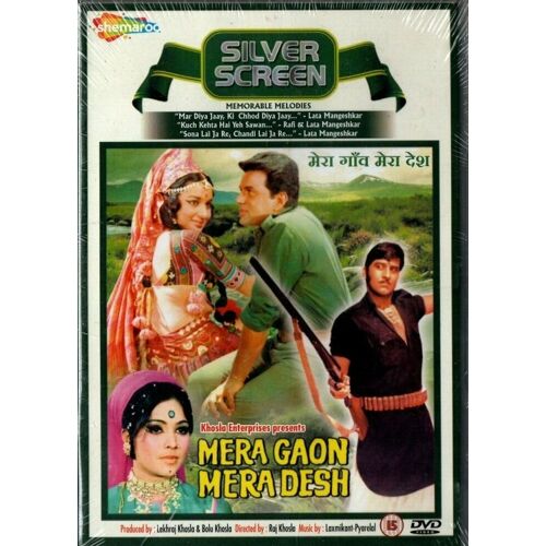Mera Gaon Mera Desh - Shemroo Bollywood - Dharmendra - Dvd