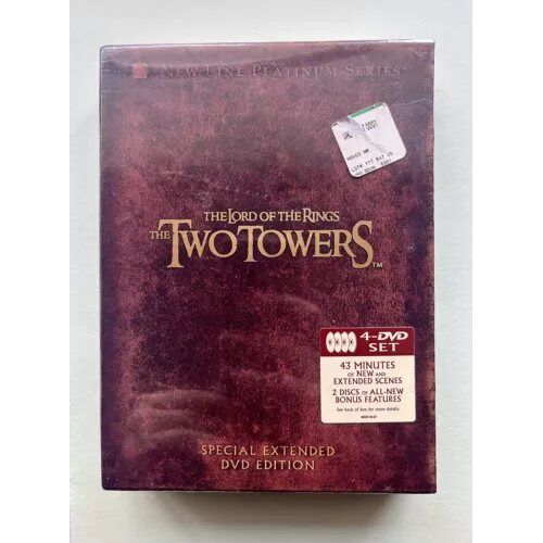 The Lord Of The Rings, Two Towers Extended Edition - Coffret Dvd Zone 1