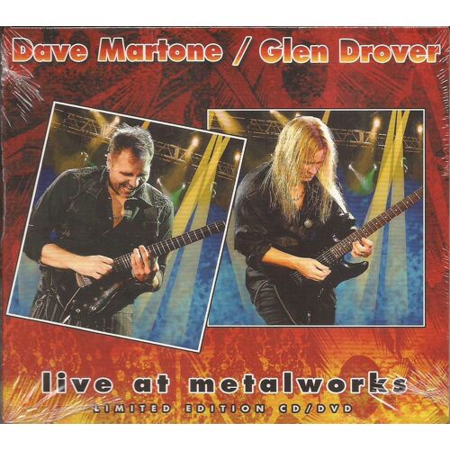 Dave Martone - Live At Metalworks Cd Dvd (2013) - Rock Instrumental