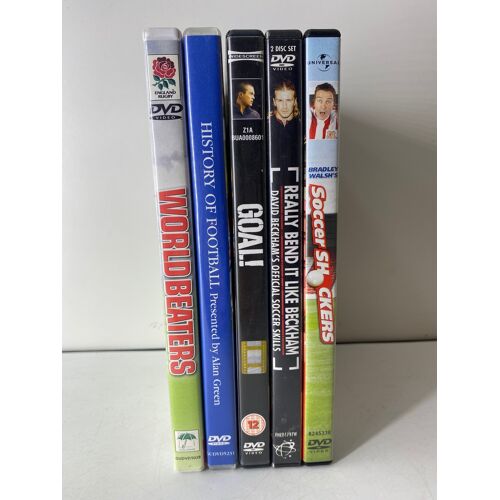 Lot De 5 Dvd Football Et Rugby - Pour Les Fans - Neuf