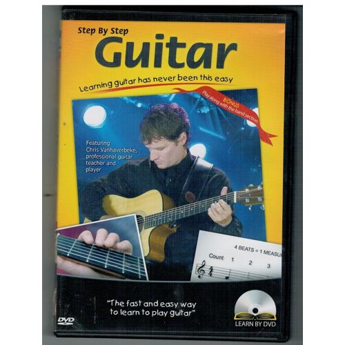 Guitar Step By Step - Dvd D'apprentissage Guitare