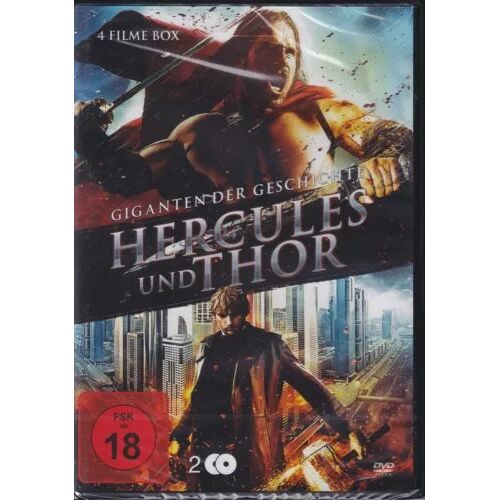 Coffret 4 Films - Thor, Thor 2, Hercules And The Princess Of Troy, Hercules Reborn - Dvd Zone 2