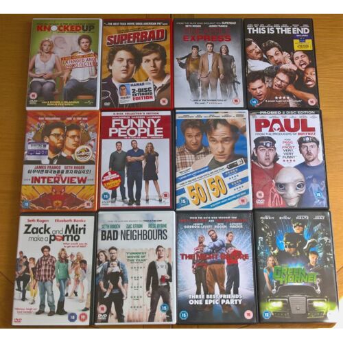 Seth Rogen Collection: Superbad, Knocked Up, Pineapple Express & Plus - Dvd