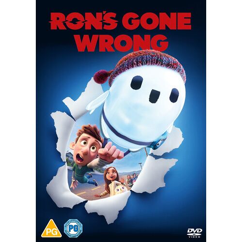 Ron's Gone Wrong 2021 - Dvd - Film D'animation Familial