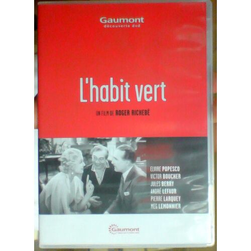 L'habit Vert (1937) - Film Classique - Dvd
