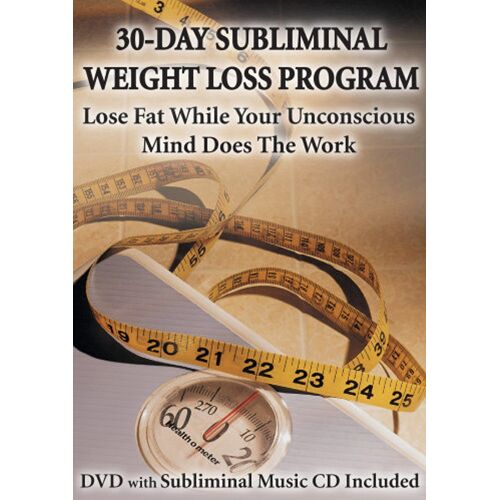 Dvd 30 Day Subliminal Weight Loss Program - Perte De Poids